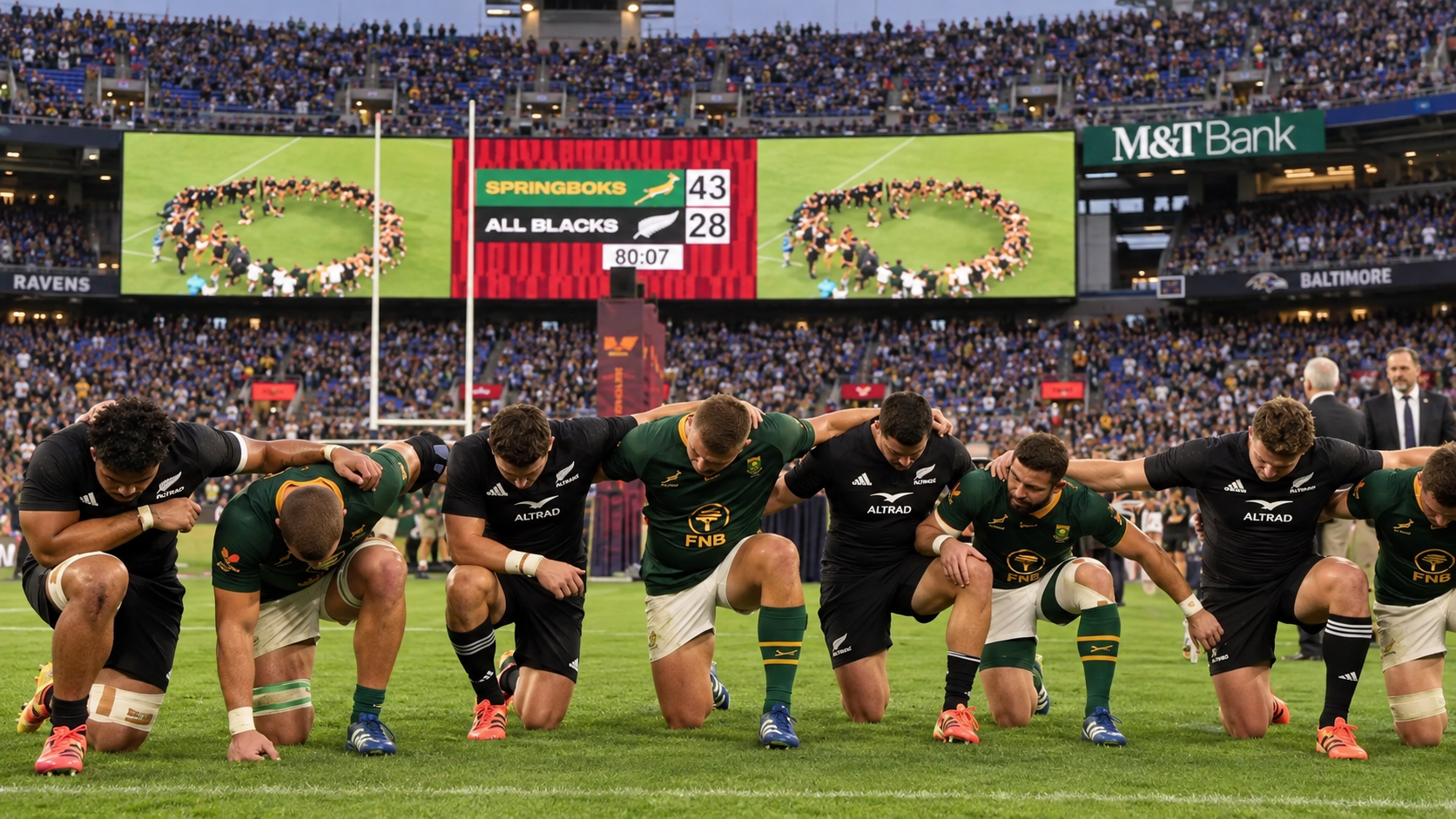 Springboks en All Blacks